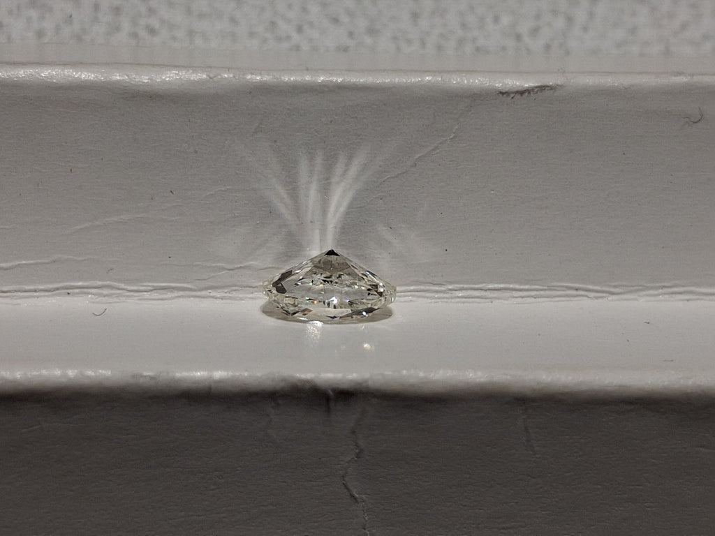 GIA 1.00 CT Natural Oval Brilliant J VVS1
