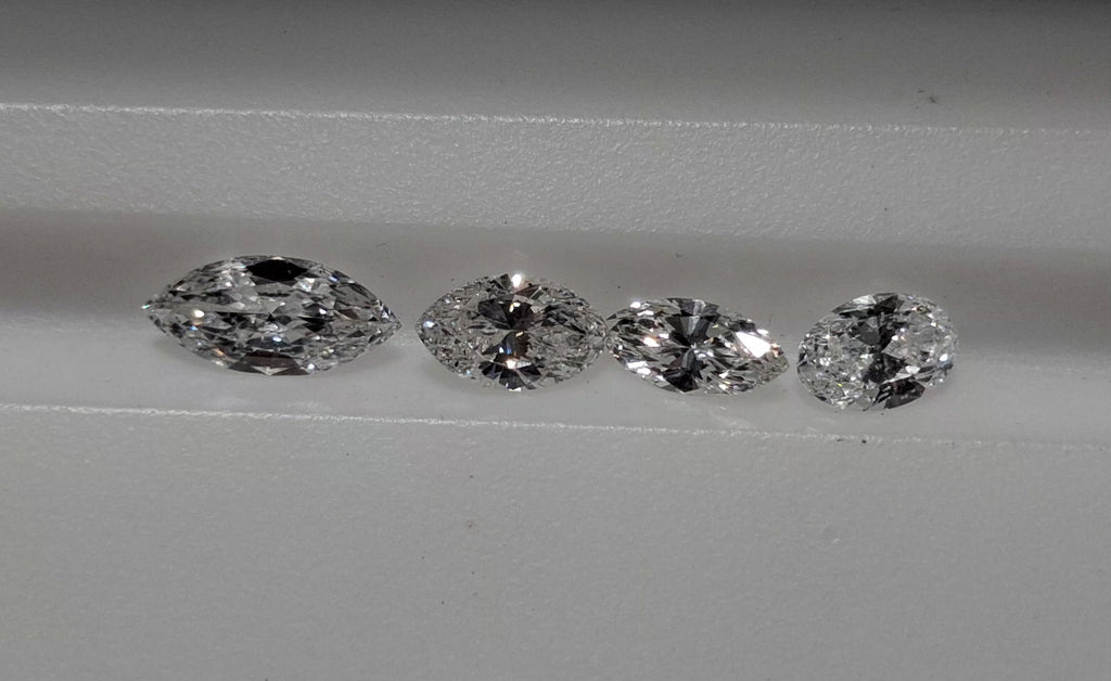 1.28 TCW Natural Oval-Marquise Cut Parcel G+ I1 or better