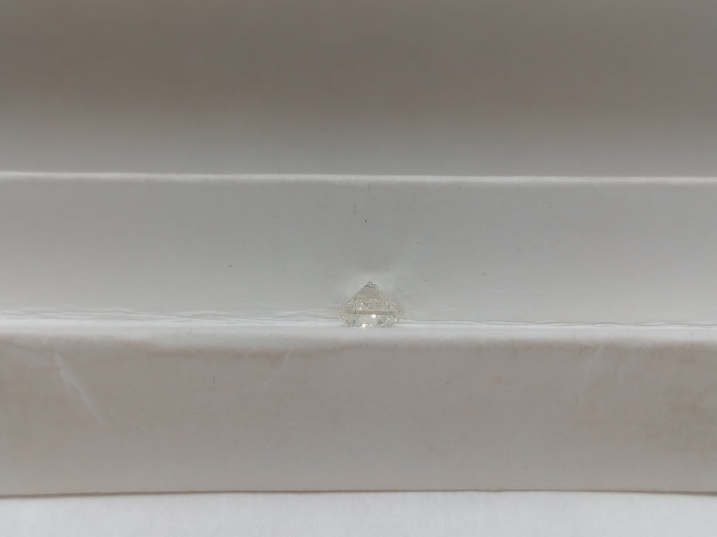 0.70 CT Round Natural Diamond K-L I2