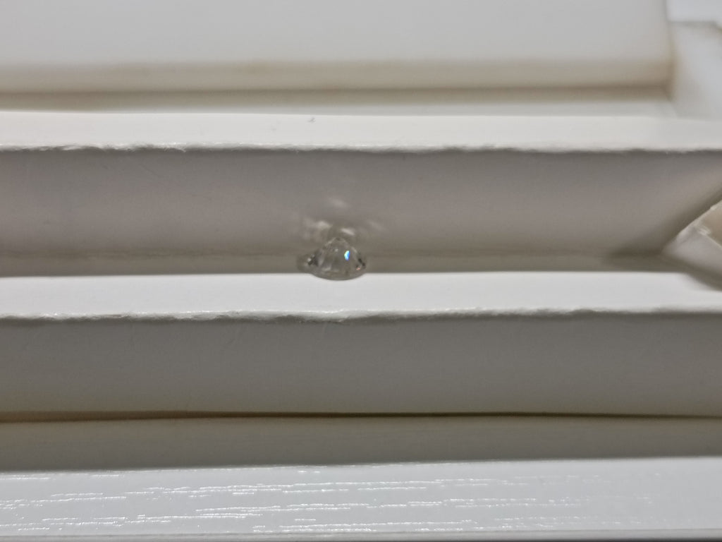 0.74 CT Round Brilliant Natural Diamond I-J I2