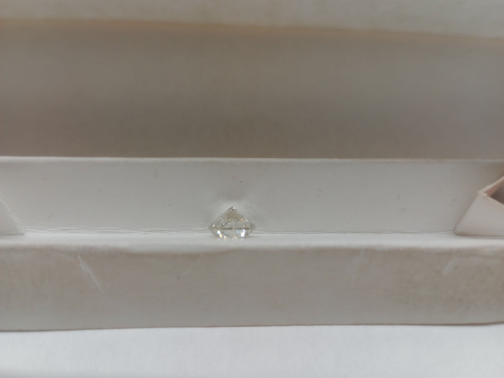 1.51 CT HRD Round Brilliant Natural Diamond J SI2