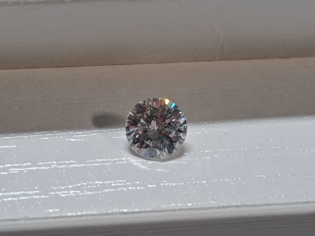 0.56 Ct Round Brilliant Natural Diamond G-I I1