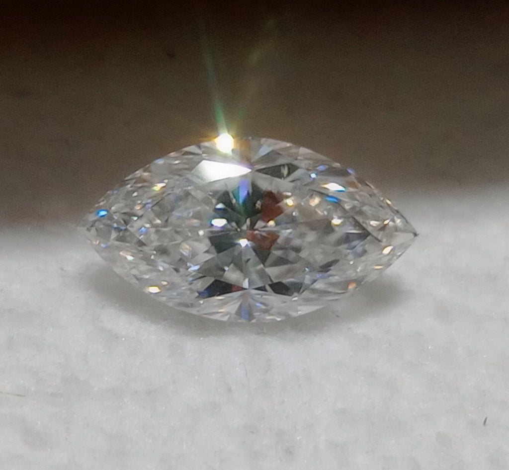 0.90 CT Marquise Cut Natural Diamond F-G VS2