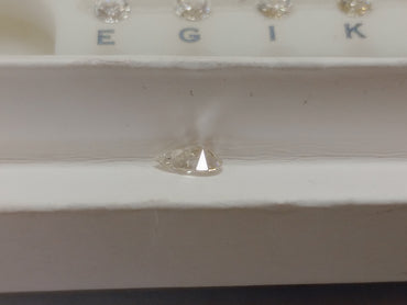 0.78 CT Natural Pear Shape L I1