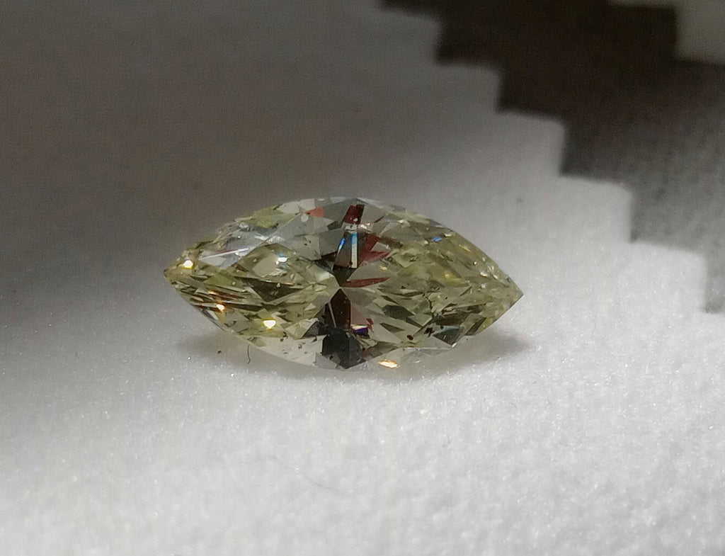 1.07 CT Marquise Cut Natural Diamond M-N SI2
