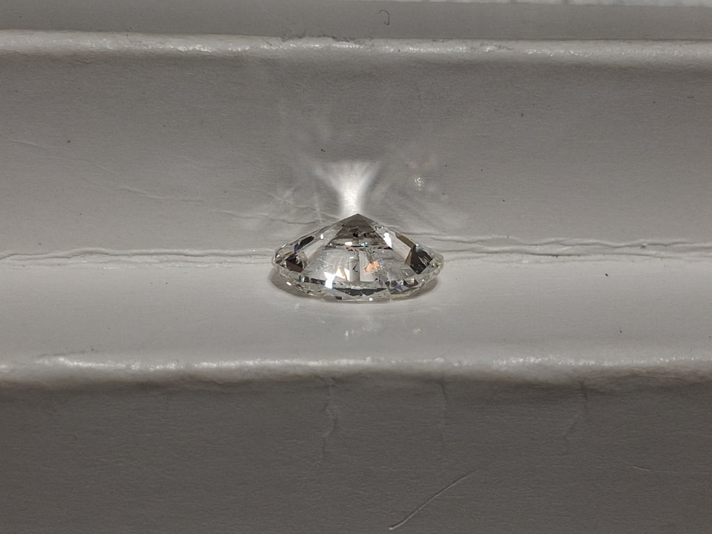 GIA 1.70 CT Natural Oval Brilliant Cut H SI2 XX