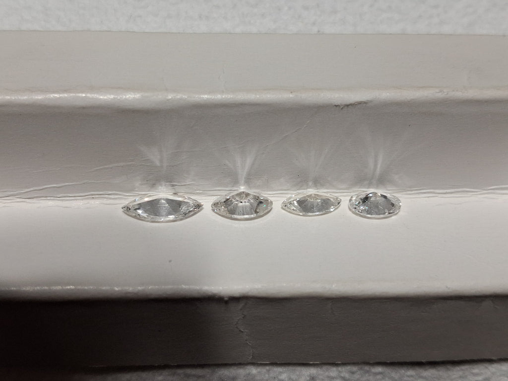 1.28 TCW Natural Oval-Marquise Cut Parcel G+ I1 or better