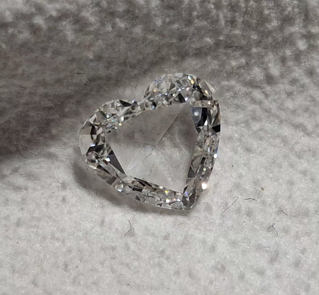 GIA 1.20 CT Natural Heart Modified Brilliant G SI1