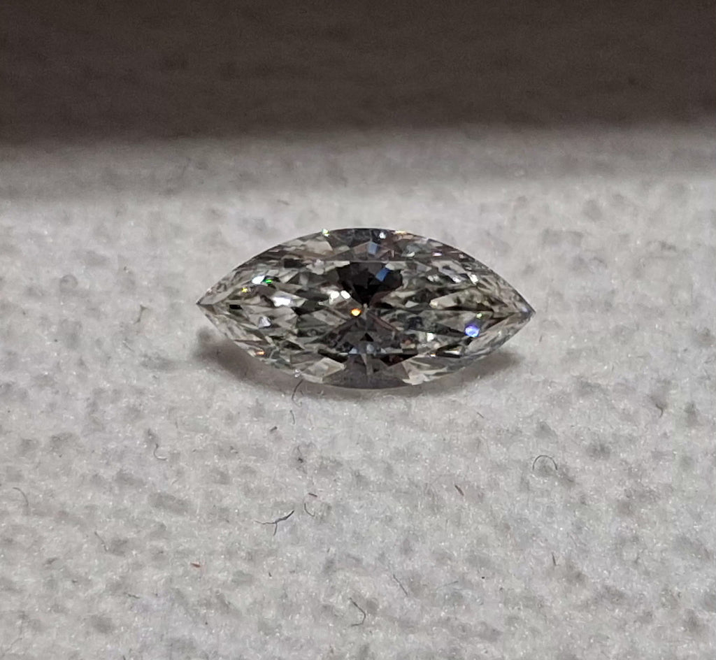 0.51 CT Natural Marquise Brilliant Cut I SI2 XX