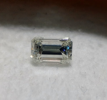 0.49 CT Emerald Cut Natural Diamond K-L VS1
