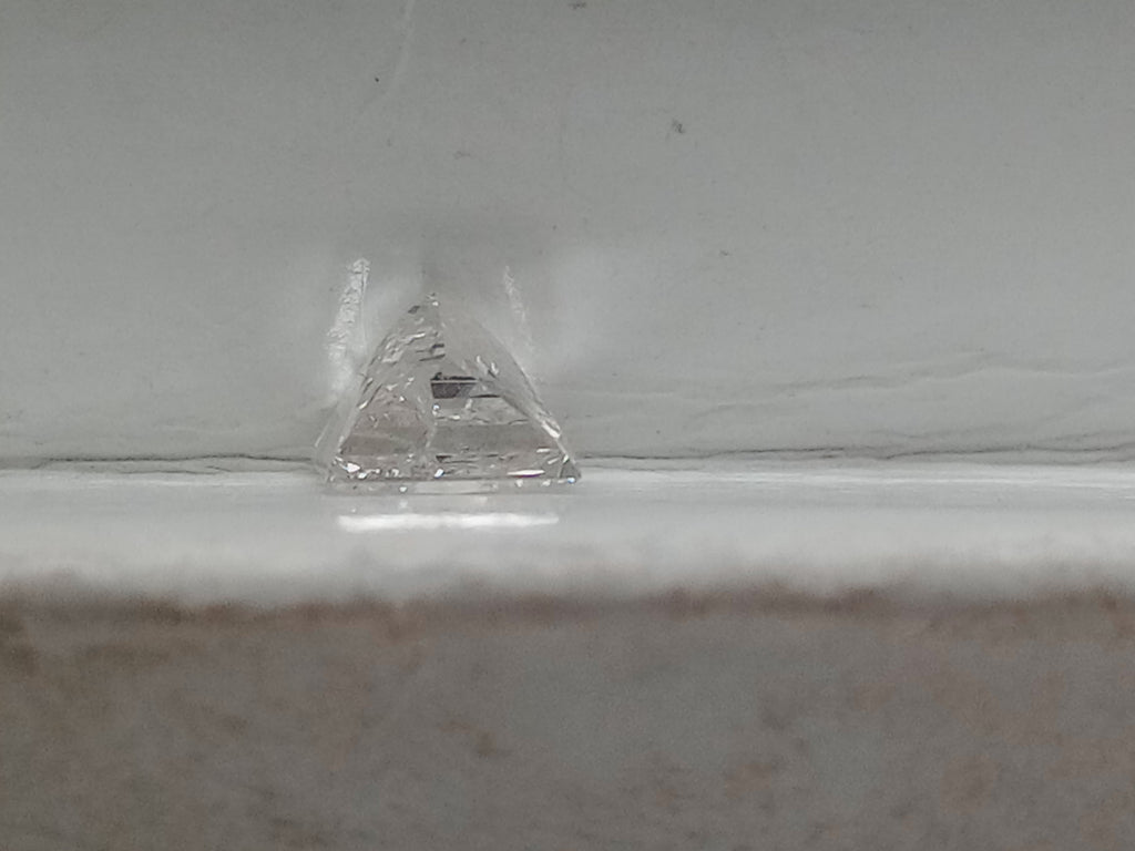 0.70 CT Princess Cut Natural Diamond H-I I1-I2