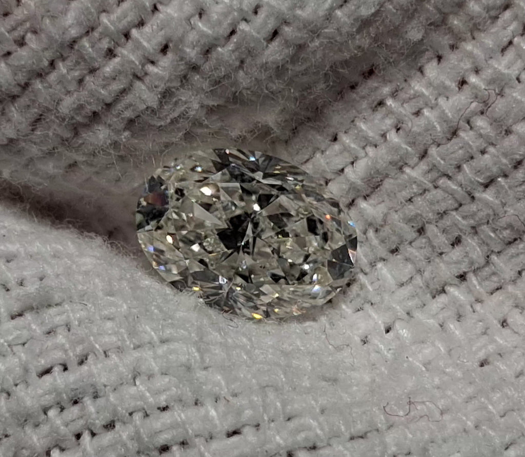 GIA 1.50 CT Natural Oval Brilliant I SI2