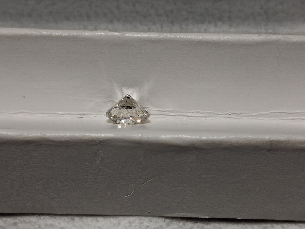 IGI 1.00 CT Natural Round Brilliant I I2
