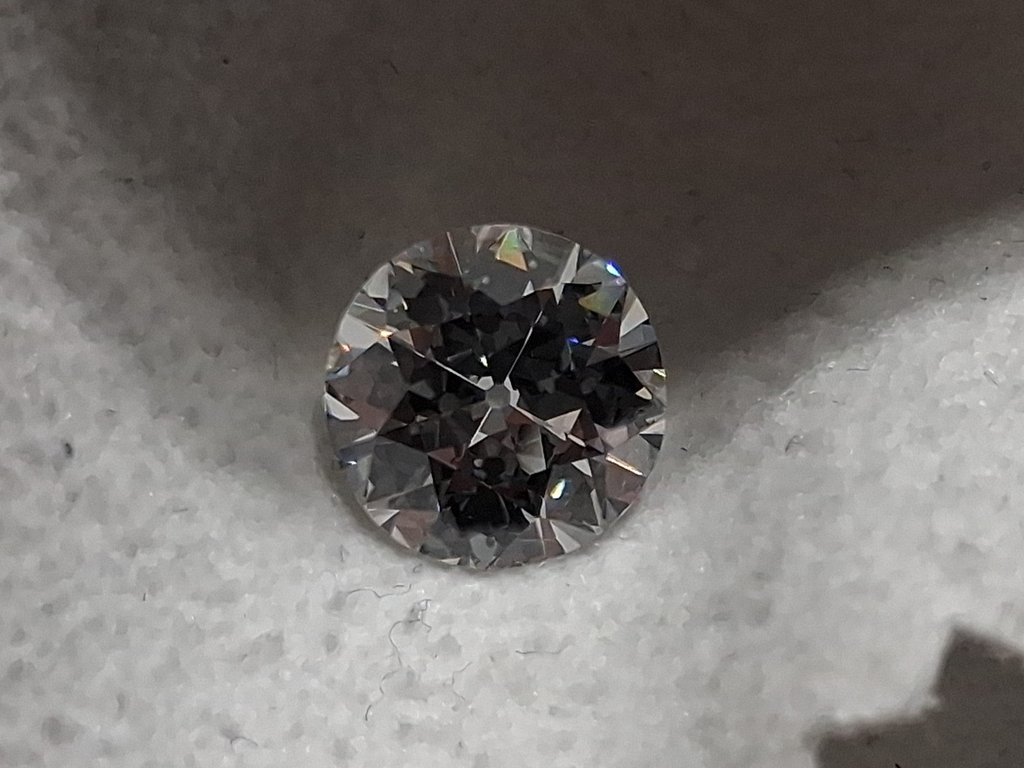 2.07 CT GIA Old European Brilliant Natural Diamond F SI2