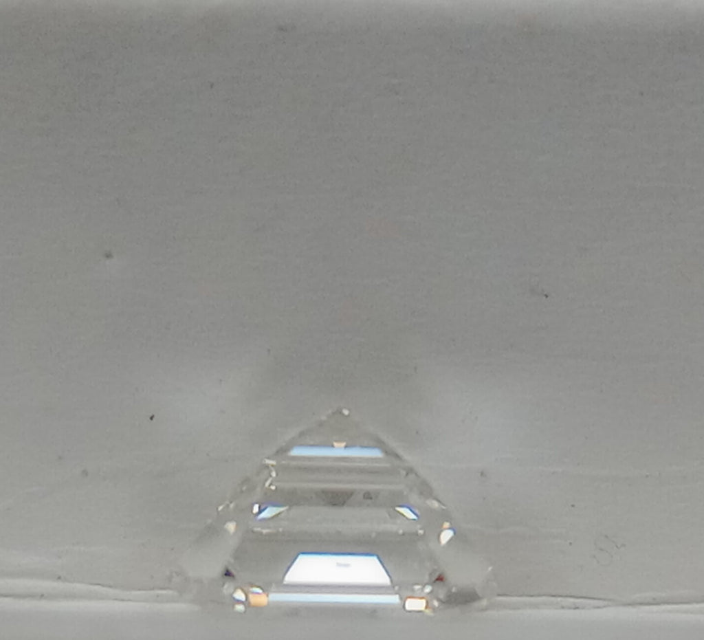 1.00 CT Square Emerald Cut Natural Diamond H VS2