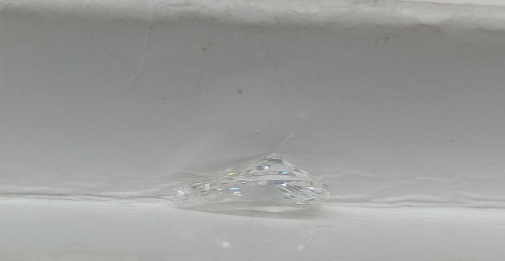 0.76 CT Antique Pear Cut Natural Diamond F-G SI1-SI2