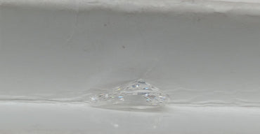 0.76 CT Antique Pear Cut Natural Diamond F-G SI1-SI2