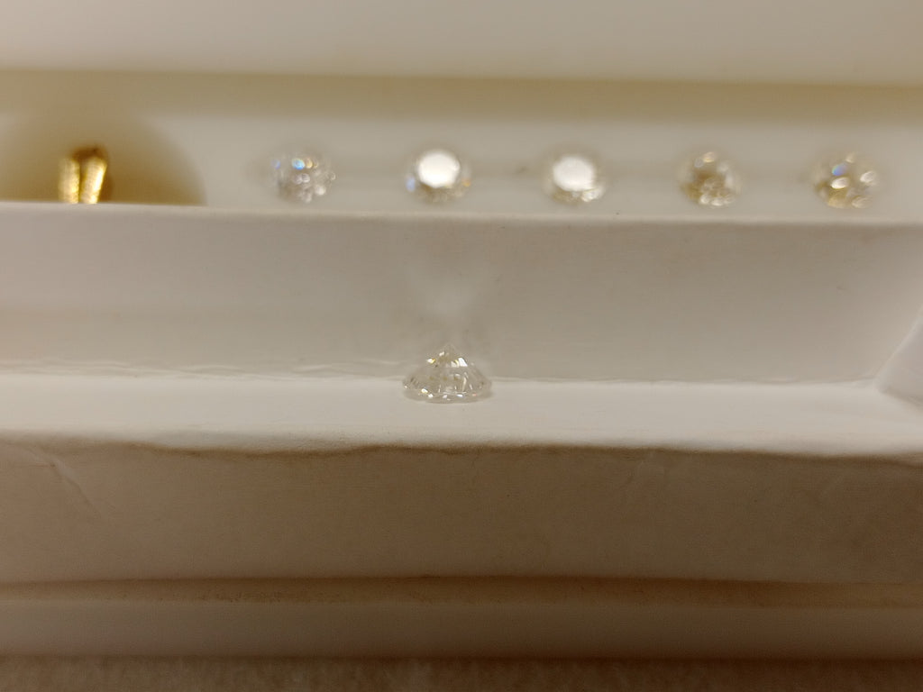 GIA 0.80 Natural Round H, I2
