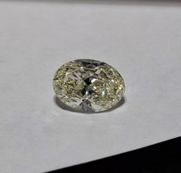 IGI 1.20 CT Natural Oval Brilliant L SI1 EX VG