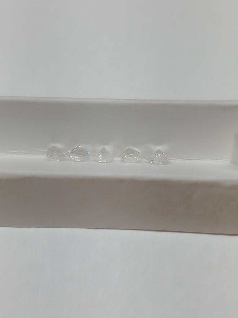 1.57 CT Old European & Old Mine Cut Natural Diamond Parcel (5) I+ SI+