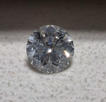 HRD 2.00 CT Natural Round Brilliant F P1 EX EX VG