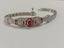 14K White gold Antique Bracelet, 15.89 Grams, EST 1.00 CTW SI Single cut Diamonds