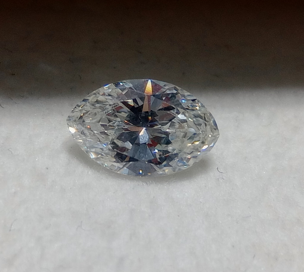 0.74 CT Marquise Cut Natural Diamond H-I SI2