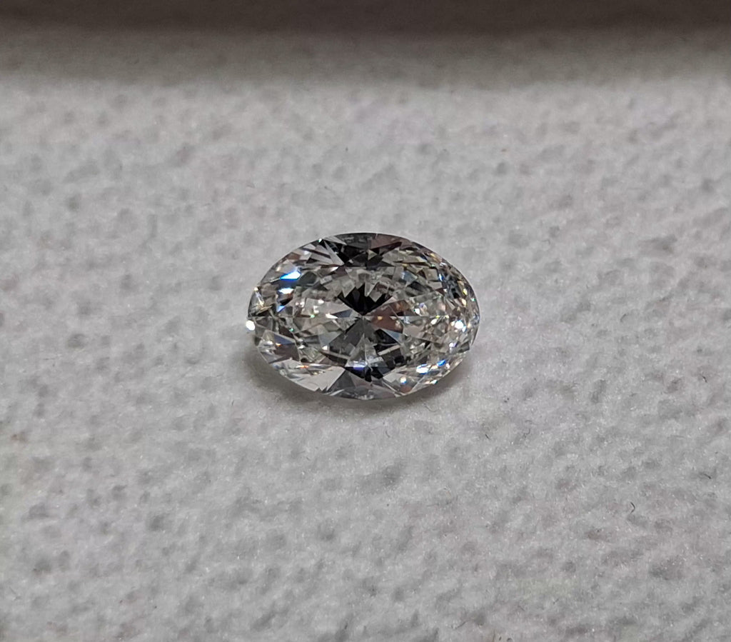 GIA 1.20 CT Natural Oval Brilliant E SI1 EX VG