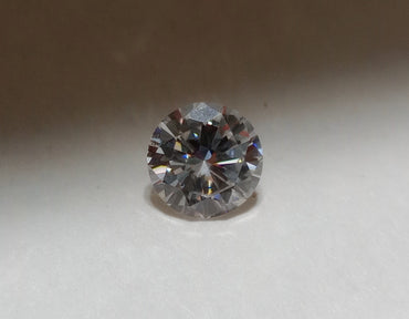0.85 CT Round Brilliant Natural Diamond F+ SI2