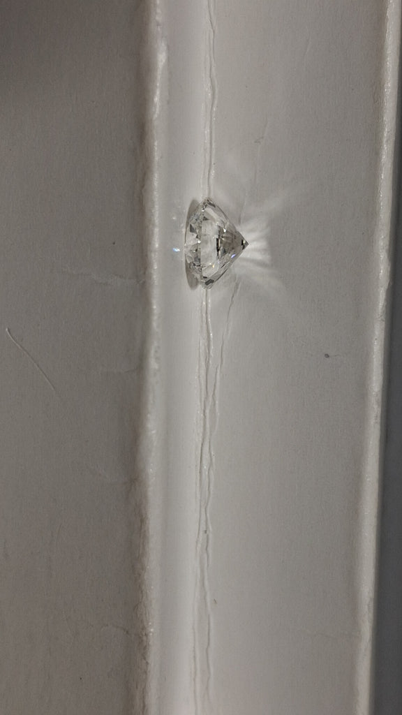 0.90 CT Natural Round Brilliant GH SI1