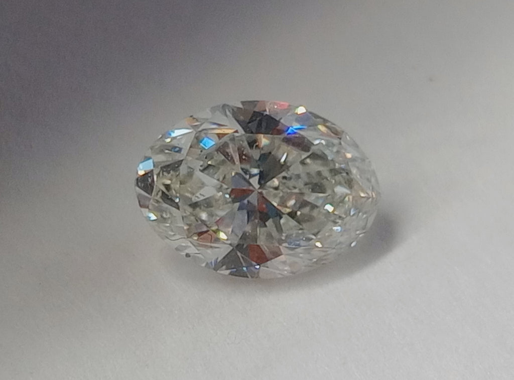 1.01 CT GIA Oval Cut Natural Diamond J SI2 XX