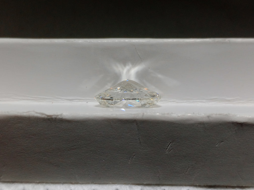 3.51 CT HRD Oval Shaped Natural Diamond I SI2