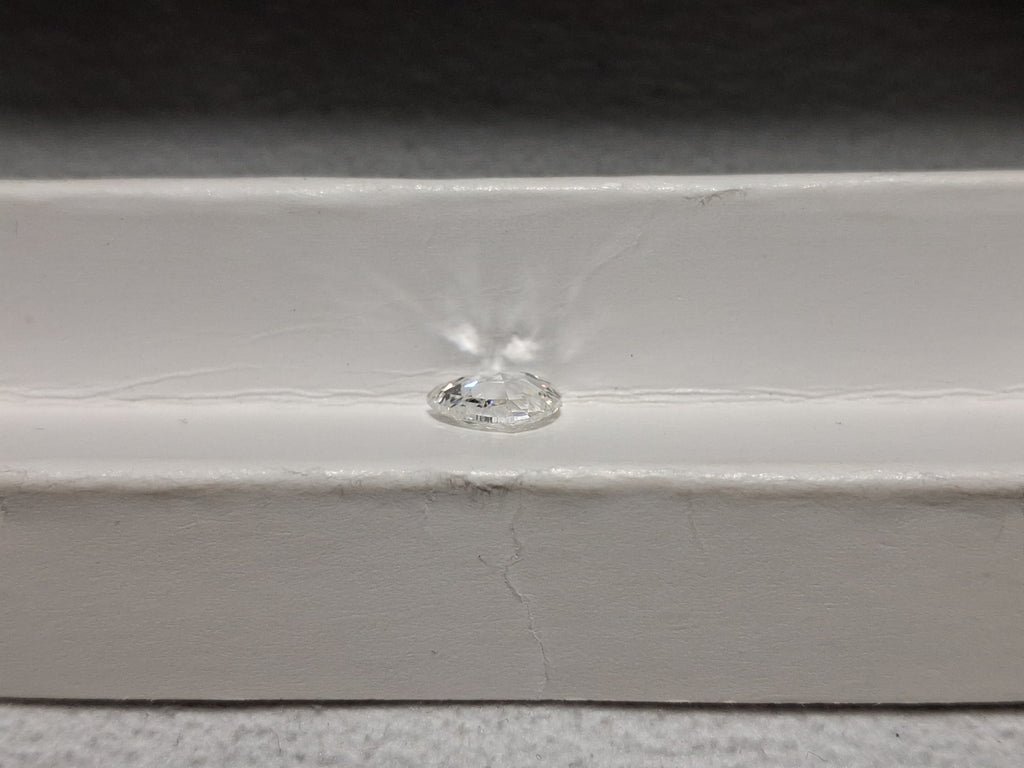 GIA 1.01 CT Natural Trilliant Cut G SI1 EX VG