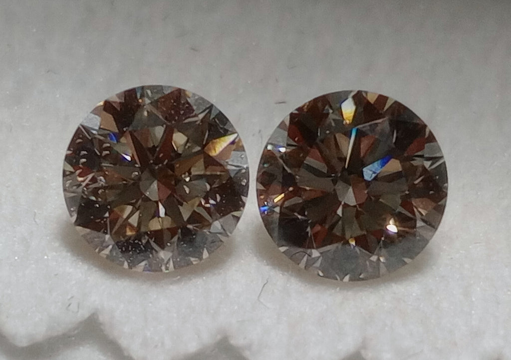1.47 TCTW IGI Round Brilliant Natural Diamonds (2) K–L SI1 XXX