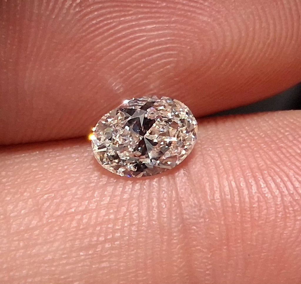 GIA 1.00 CT Natural Oval Brilliant J VVS1