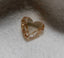 0.80 CT GIA Heart Brilliant Natural Diamond Fancy Yellow-Brown VS2