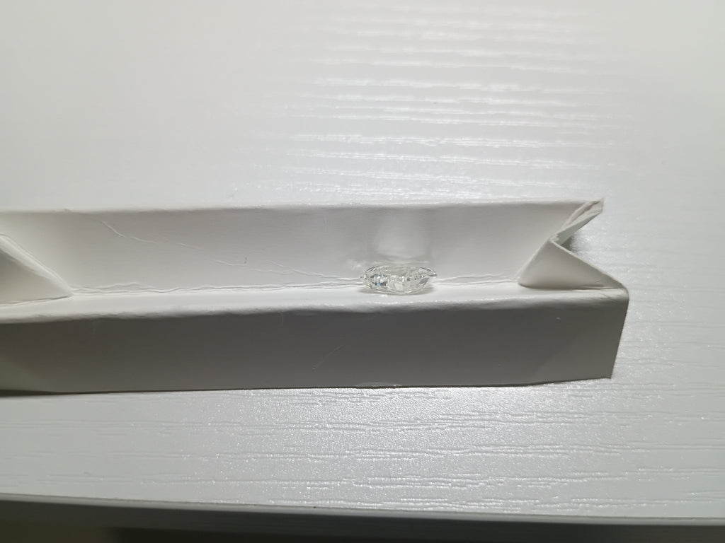 3.52 CT IGI Heart Mixed Cut Natural Diamond H SI1