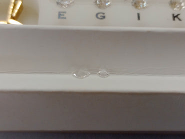 .27 TCW G-H SI+ Natural Trilliants (2 stones)