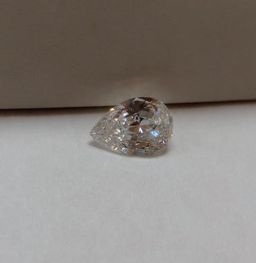 0.64 CT Natural Antique Pear Cut I SI2
