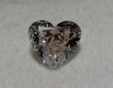 2.01 CT HRD Heart Shaped Natural Diamond G SI2