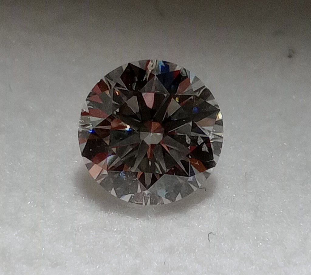 0.77 CT Round Brilliant Natural Diamond H-I SI2