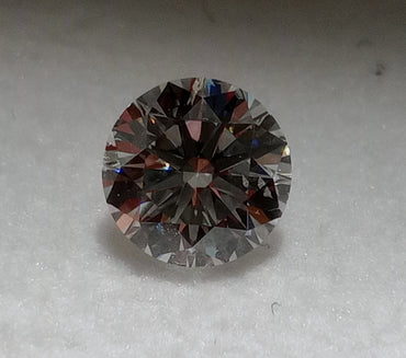 0.77 CT Round Brilliant Natural Diamond H-I SI2