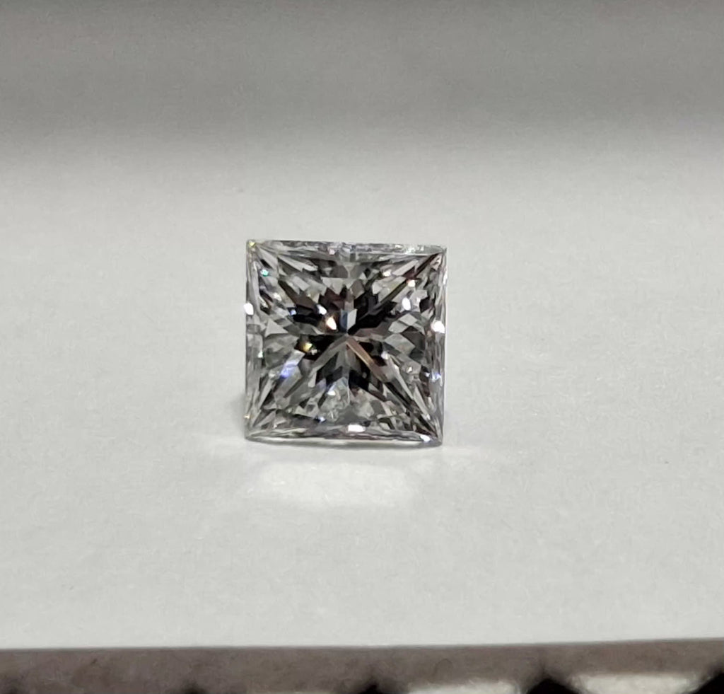 0.63 CT Natural Princess Cut G+ VS