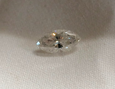 0.98 CT Marquise Cut Natural Diamond E-F I2-I3