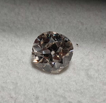 1.61 CT Old European Cut Natural Diamond I-J SI1-SI2 Broken Brown Tinge