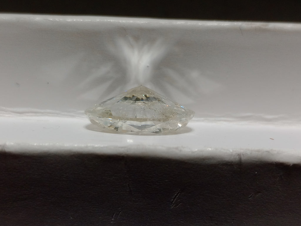 4.01 CT IGI Oval Shaped Natural Diamond I I1