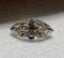 1.01 CT GIA Marquise Brilliant Natural Diamond M SI1 Faint Brown