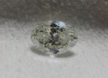 2.51 CT IGI Oval Shaped Natural Diamond H SI2