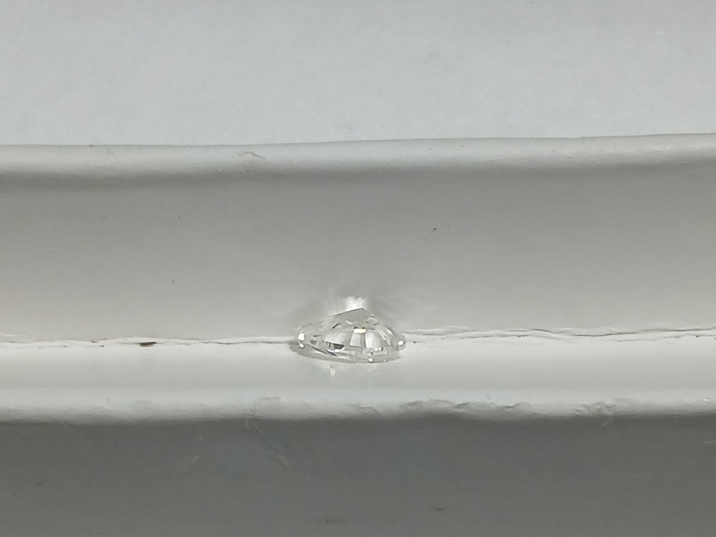 0.53 CT Pear Shape Natural Diamond G-H SI2-I1