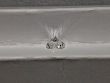 1.01 CT Natural Round Brilliant EF SI1 Chipped Culet